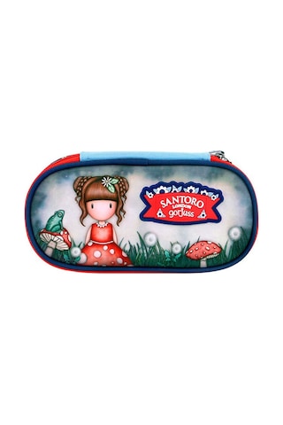 Santoro Gorjuss Little Mushroom Oval Kalem Çantası 384gj35 Çok Renkli