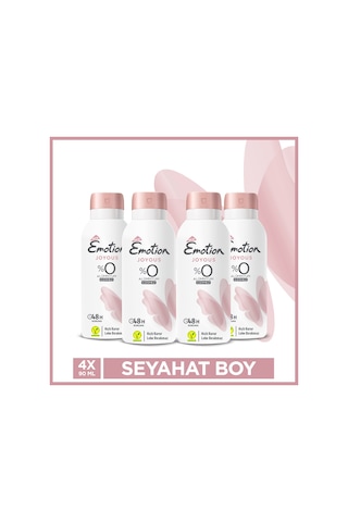 Emotion Joyous Kadın Deodorant 4x90 Ml Seyahat Boy