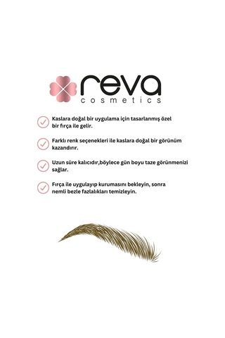 Yoğun Kahve Likit Kaş Maskarası & Liquid Eyebrow Tattoo 5ml No:103 - Vegan & Temiz Içerikli no color