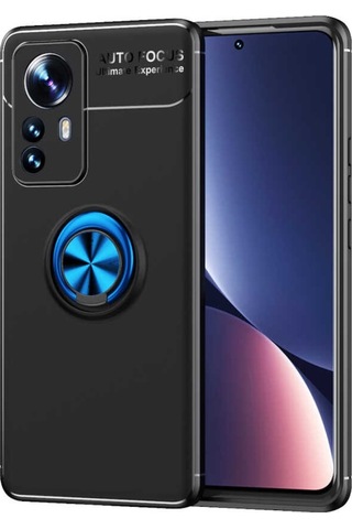 Xiaomi Mi 12 Kılıf Zore Ravel Yüzüklü Silikon Kılıf