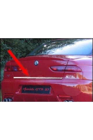 Alfa Romeo 156 Formlu Krom Bagaj Alt Çıtası N11.1563