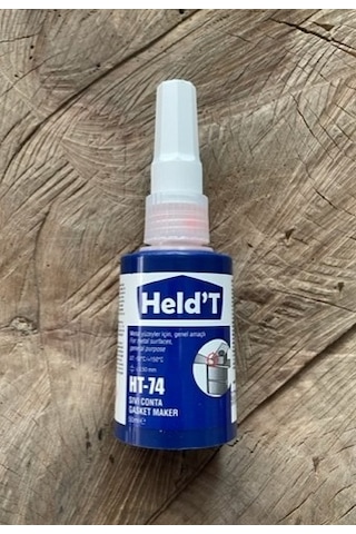 HELDT ISIYA DAYANIKLI SİLİKON 50ML TURUNCU SIVI CONTA