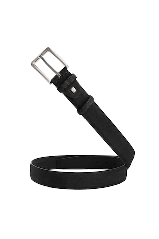 Pierre Cardin Suet Deri Erkek Kemer En 3,5 Cm Pc-1009 Siyah - Suet