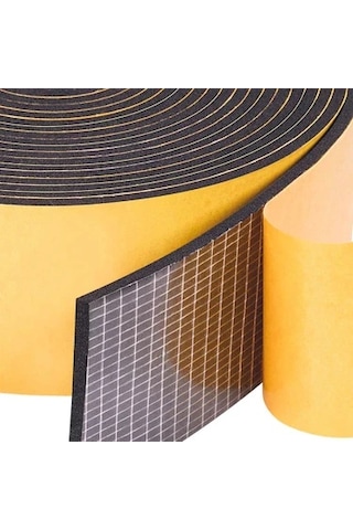 Pimaş Gider Borusu Ses Yalıtımı Kauçuk Bant Yapışkanlı 10cm X 10metre