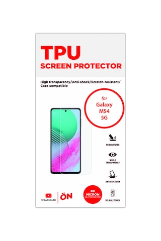 Samsung Galaxy Uyumlu M54 5g Ekran Koruyucu Tam Kaplayan Esnek Hd Film