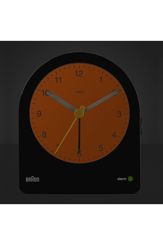 Braun Bc22b Siyah Klasik Analog Alarmlı Masa Saati Brn.bc22b