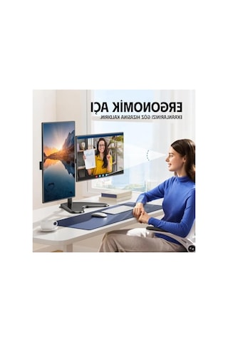 2-8 Kg Taşıma Kapasitesine Sahip 13-27 İnç Monitör Standı, Çift Kol Tasarımıyla
