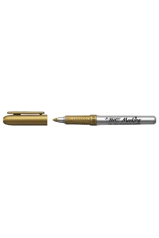 Bic Marking Color Permanent Marker Metalik Kalem Altın-gümüş 2'li Altın - Gümüş