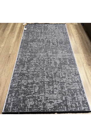 Hoom Rugs Vintage Vtg 119 Gri Dekoratif Yıkanabilir Kilim Gri