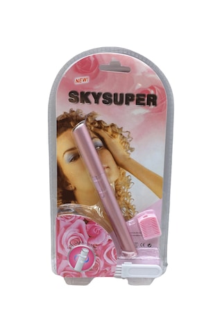 Grandsell Pilli Yüz Tüy Alma Makinesi- Pembe - Kalem Tasarımlı - Pratik Kullanım