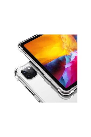 Goocamp Apple Uyumlu iPad Pro 11 2020 2.nesil - Tablet Nitro Anti Shock Silikon K Tablet Kılıfı