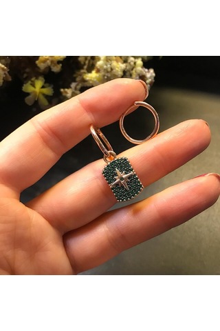 Stela Kutup Yıldızı Gümüş Küpe