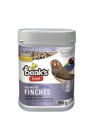 Beaks Tropikal Finch Yemi 750 Gr