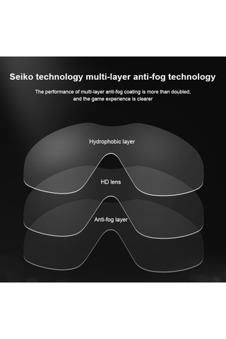 Jıehu Jh8208dmjs Büyük Çerçeve Su Geçirmez Ve Buğulanmaz Yüksek Çözünürlüklü Göz Koruma Yüzme Gözlüğü Şeffaf Beyaz Çok Renkli