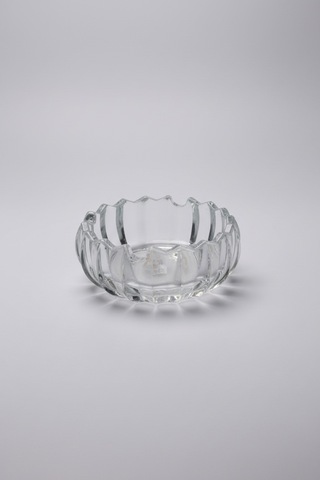 Modern Tasarım Şeffaf Cam Küllük Kül Tablası 12 Cm