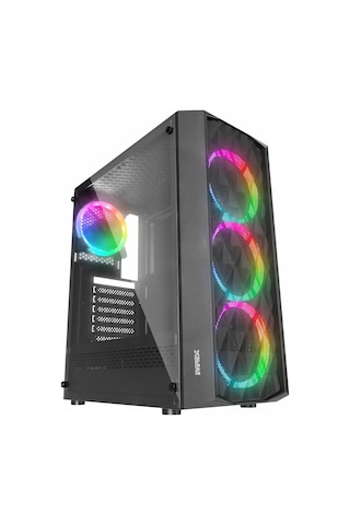 Everest Bumpy 600w Usb 3.2 Rgb Atx Mid Tower Siyah Kasa
