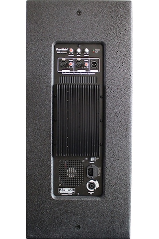 600 Watt 38 Cm Aktif Ahşap Kabin Hoparlör Ms-1015ga