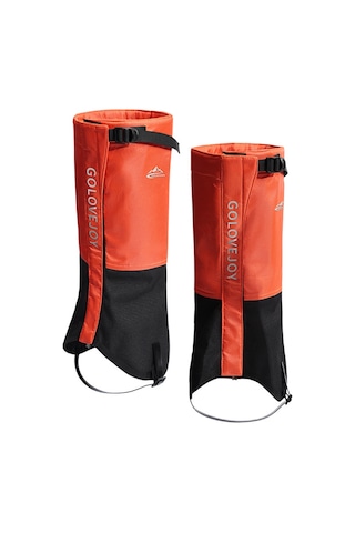 Butu Golovejoy Hx39 Kış Açık Hava Kar Botu Çorapları Nefes Alabilir Su Geçirmez Ayak Bileği Bacak Koruyucuları Yürüyüş Avcılık Kayak İçin Turuncu-m Turuncu