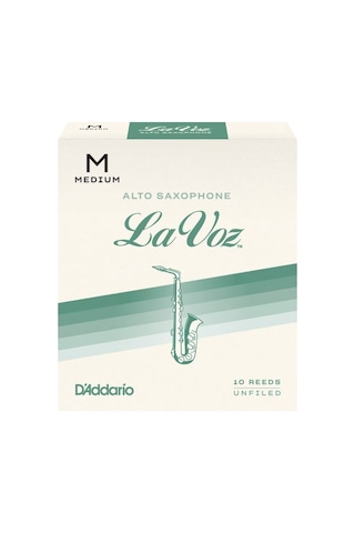 D\'addario Woodwinds La Voz Rjc10md Alto Saksafon Kamışı Medium