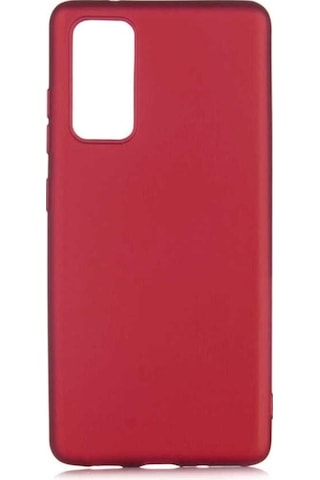 Galaxy S20 Fe Kılıf Zore Premier Silikon Kapak Mürdüm