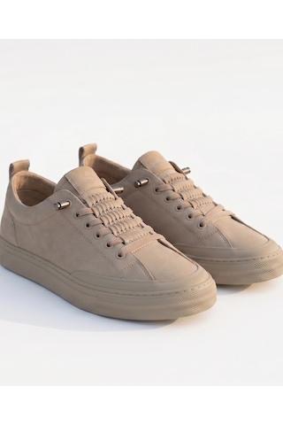 In Step Citycomfort Kahve Kapitone Dokulu Modern Erkek Sneaker