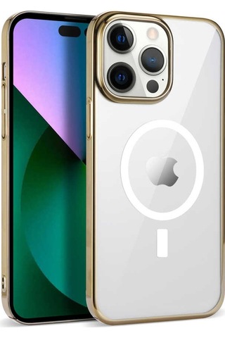 Apple Uyumlu iPhone 14 Pro Max Kılıf Zore Wireless Şarj Özellikli Pixel Magsafe Kapak