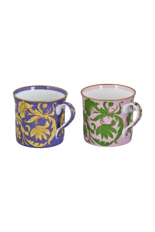 Lucky Art Zeflora Bone 2li Kupa Seti 300ml Lysl 001 Çok Renkli