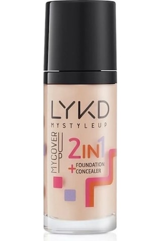 Lykd 2 İn 1 Fondöten 136 Warm Sand