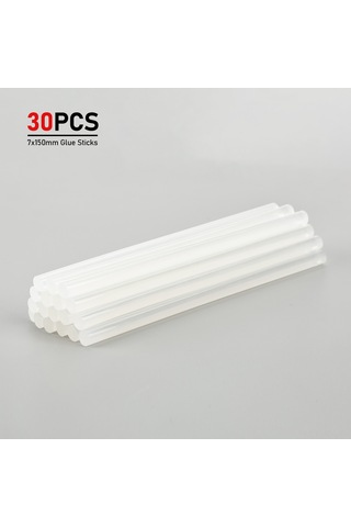 Padalink 30 Adet 7x150mm Şeffaf Sıcak Yapıştırma Çubukları - Dıy, Dekorasyon, Tamir İşleri İçin