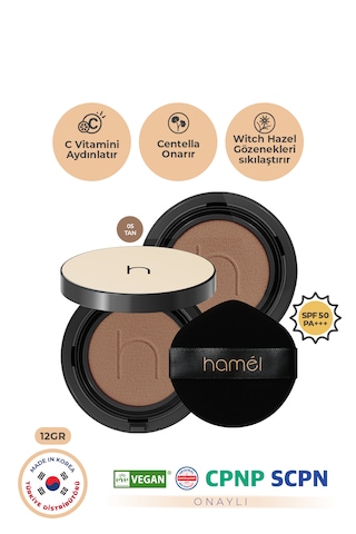 Zero Fit Cushion Kore Fondöten Spf50+ Pa+++ Refill X2 12g Tan