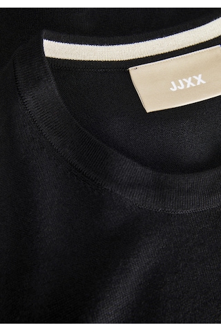 Jack & Jones Kadin Bisiklet Yaka Uzun Kollu Kazak - Cara 12255368 Black Kırmızı