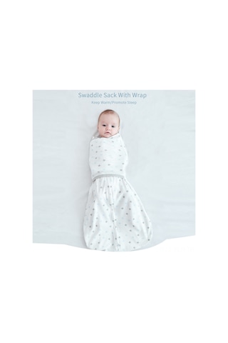 Xindoker Yeni Doğan Bebek Pamuklu Sarıtm - Kaptan Desenli, 3-4 Ay İçin M Bedeni, 58x85cm