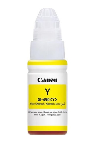 Canon Mürekkep Gı- 490 Sarı 70 ML (G1411/G2411/G3411) Canon Mürekkep Gı- 490 Sarı 70 ML (G1411/G2411/G3411)