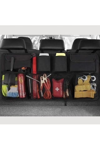 Carub Oto Bagaj Organizer 8 Cepli 85x48cm Cırtlı