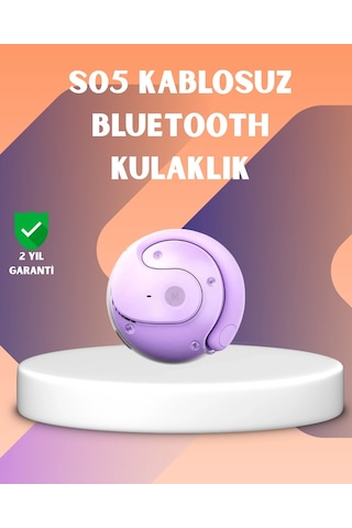 S05 Kulak İçi Kulaklık Değiştirilebilir Silikon Uçlu Ergonomik Tasarım Çok Renkli