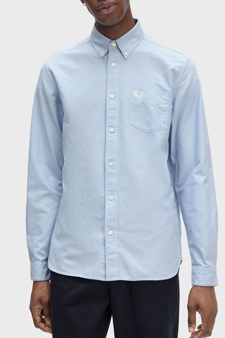 Fred Perry Erkek Gömlek M5516 146 Açık Mavi Açik Mavi