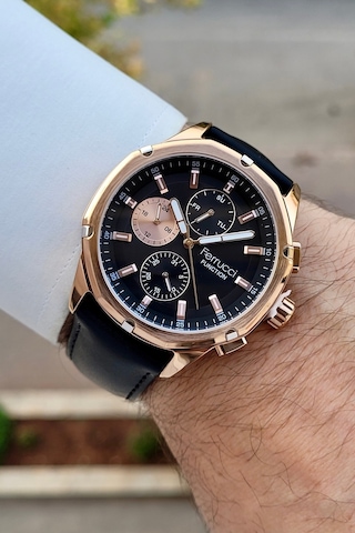 Ferrucci Fcgnct403 Erkek Kol Saati Rose Gold