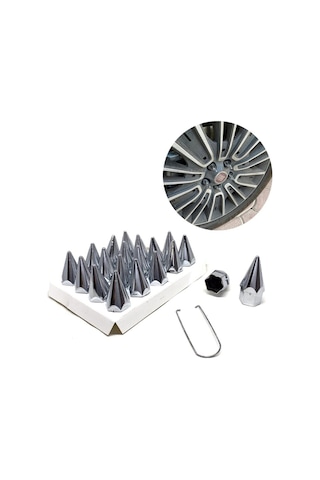 Aksesuar Sivri Mermi Bijon Kapağı Sökme Aparatlı 20 Li Set 19 Mm