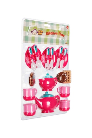 Çocuklar İçin Çay Kahve Servis Oyuncak Seti Little Chef
