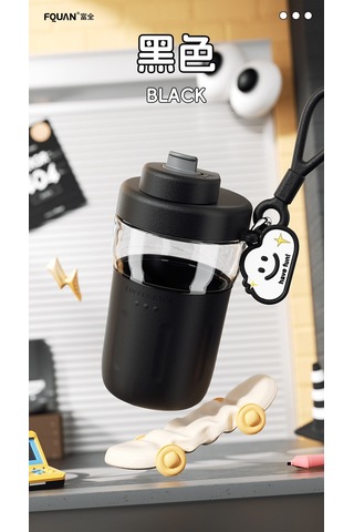 Aurora Yüksek Sıcaklıga Dayanıklı Cam Anti-kaşlama Kabıkapağısu Bardağıfiltresi Pembe