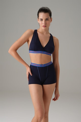 Doreanse Kadın Lacivert Boxer Model Spor Şort 8161-lacıvert