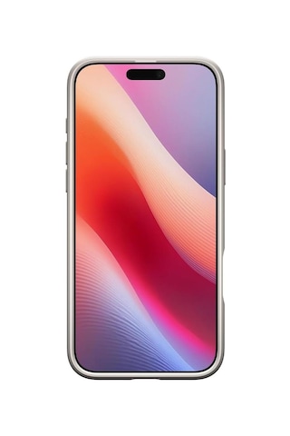 Spigen İphone 16 Pro Max İle Uyumlu Kılıf Ultra Hybrid Natural Titanium Gri