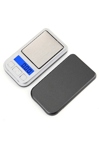 Hassas Cep Terazisi 200 Gram 0.01 Hassasiyet Müzik Çalar Şeklinde Çok Renkli