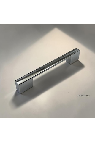 5 Adet Nergis Krom Dolap Kulpu 4 Delikli Çift Ölçülü Metal Mobilya Kulpu 96 128/160 192/224 256 Mm 96- Diğer
