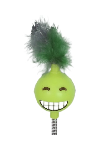 Markapet Yaylı Vantuzlu Hacıyatmaz Kedi Oyuncağı 30 CM