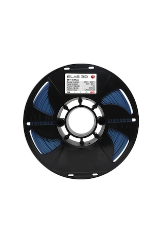 Elas Pet-g Plus Filament Sedefli Mavi 1.75mm 1kg