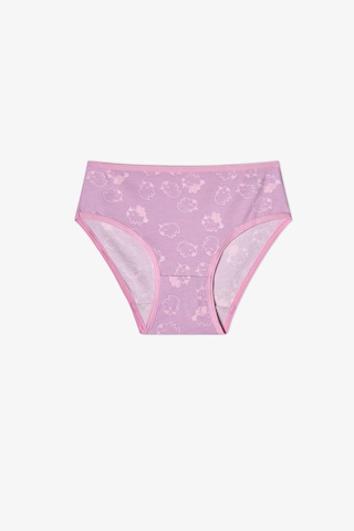 Penti Kız Çocuk Pembe Unibara Unicorn Desenli 5li Slip Külot