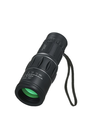 Wezone 16x52 Yeşil Filmlı Çift Odaklı Monoküler, Dağcılık Kamp Turizm İçin Hd Görüntü, Plastik+gümüş+alüminyum Seti