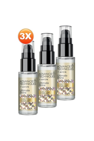 Avon Advance Techniques Parlaklık Veren Saç Serumu 3 x 30 ML