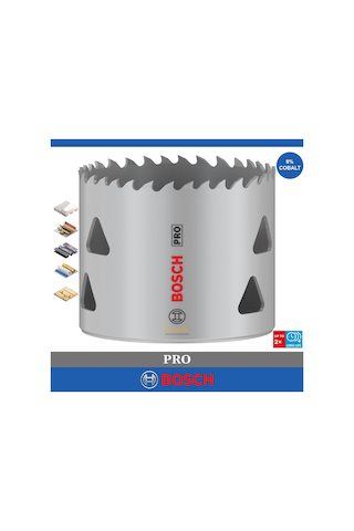 Bosch Pro 60 Mm Multi Vidalı Bi-metal Panç 2608901519